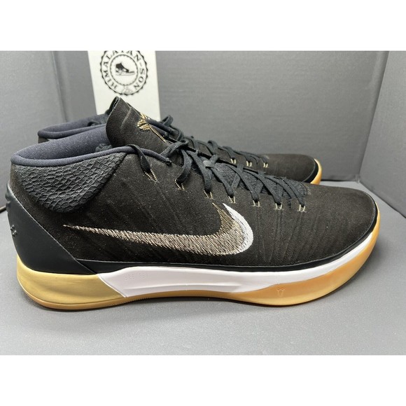 Nike Kobe AD Mid Black Gum ANTHRACITE 922482-009 Men Size 18 NEW main image 9